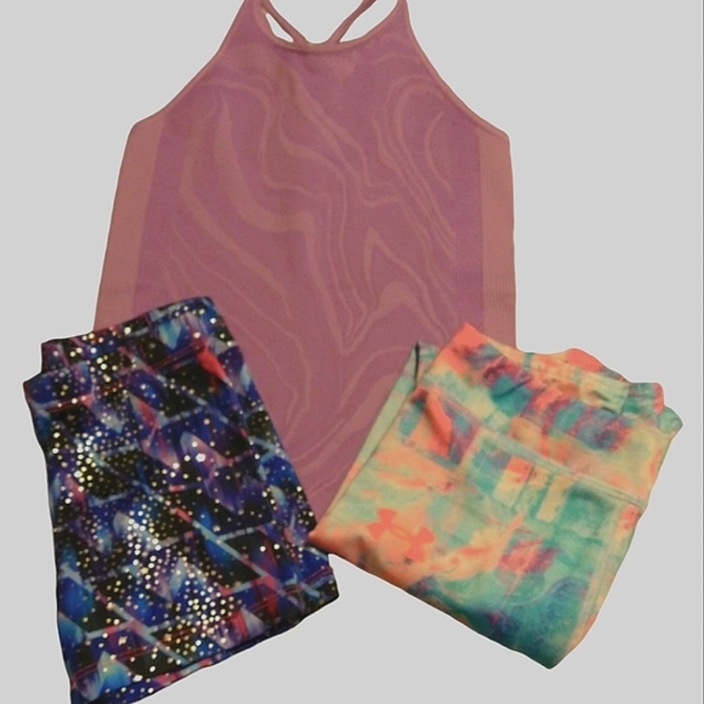 3pc Under Armour, Danskin, All in Motion - Mix 'n match athletic wear size 4…